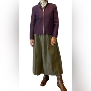 POSSESSION jacket iridescent fabric subtle purple colour best fit Size M EUC